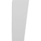 Ekena Millwork 3 1/2-in. W x 10-in. D x 10-in. H Traditional Architectural Grade PVC Knee Brace BRCP035X10X10TRA - alternate 3